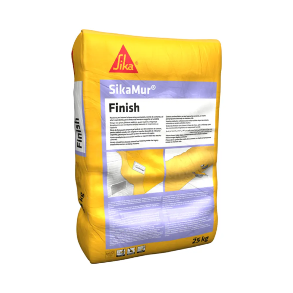Rasante per intonaci ad alta traspirabilità - sikamur finish