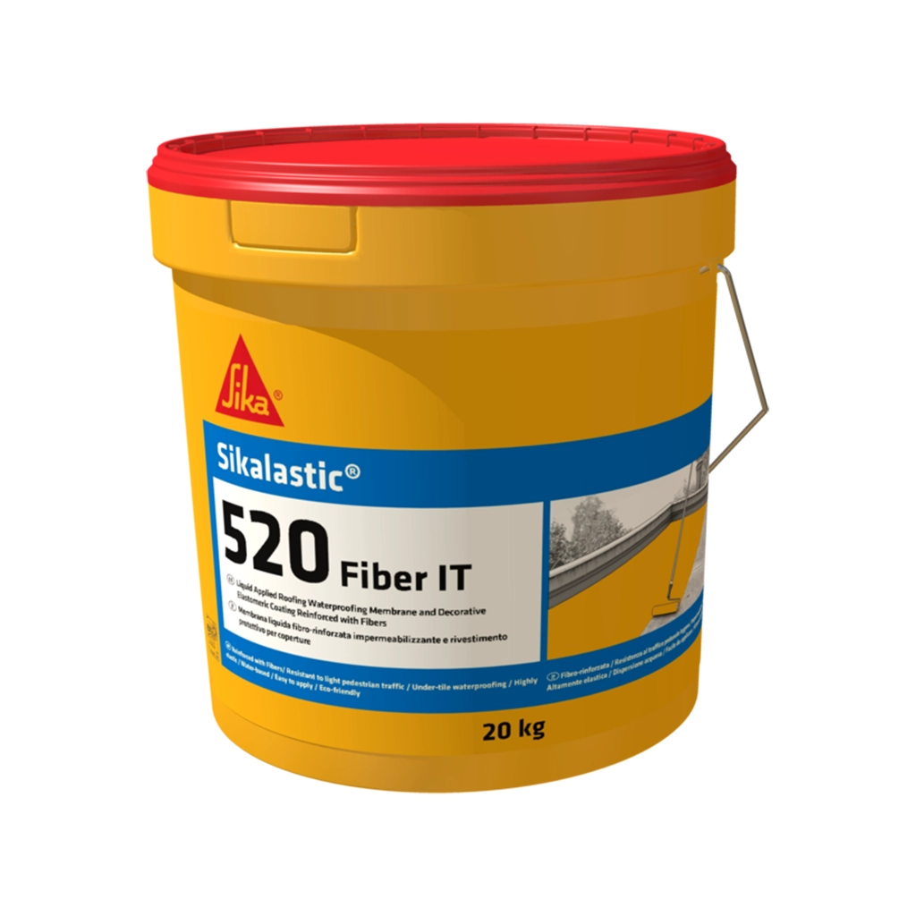 Guaina impermeabilizzante liquida - Sikalastic-520 Fiber IT - Sika
