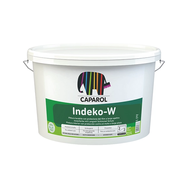 Indeko-w, pittura antimuffa lavabile e sovraverniciabile di caparol