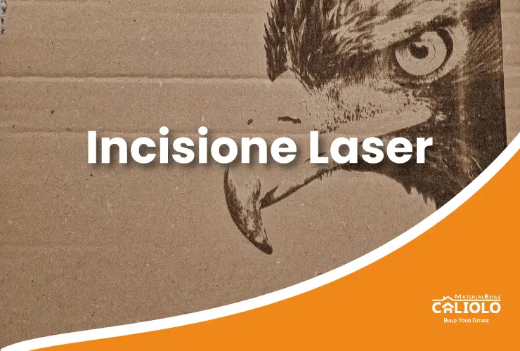 Realizza le tue idee - incisione laser caliolo materiale edile incisione laser