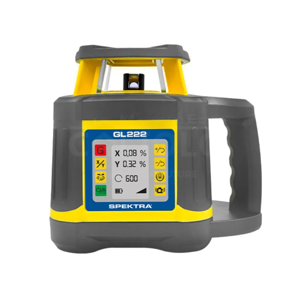 Livella laser rotante rosso per doppie pendenze - gl 222 - spektra