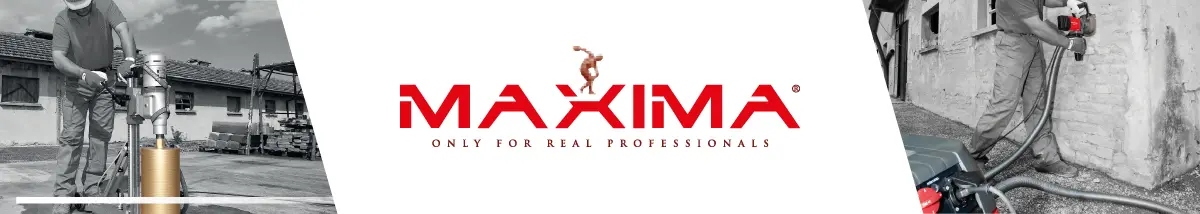 I prodotti maxima - utensili diamantati e macchine edili per taglio e carotaggio maxima
