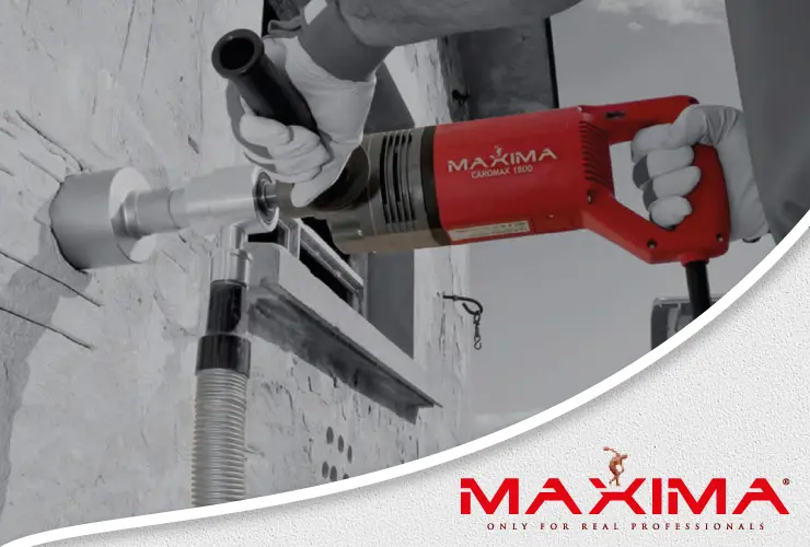 I prodotti maxima - utensili diamantati e macchine edili per taglio e carotaggio maxima