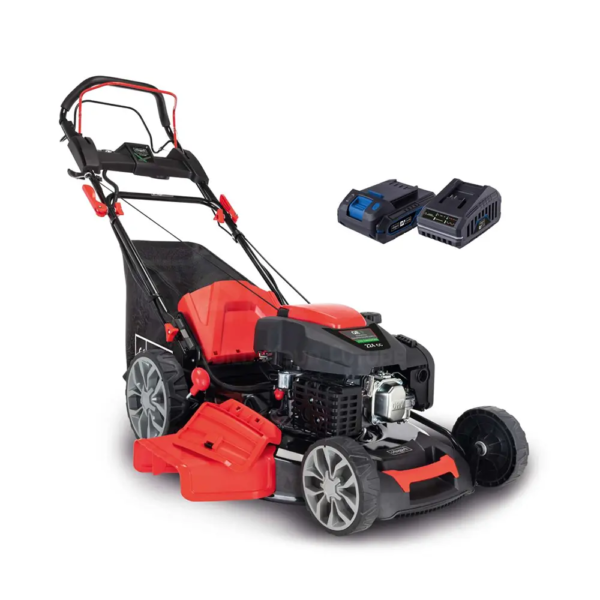 Tagliaerba a scoppio semovente 224cc 56cm ms225-56e - scheppach