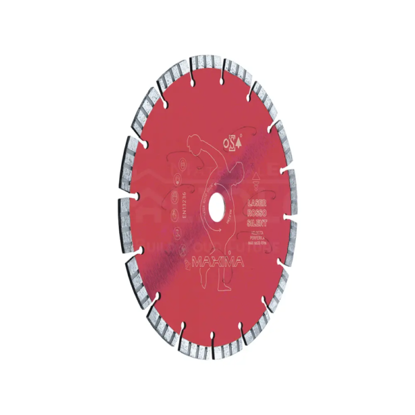 Disco diamantato laser rosso silent ⌀ 230 - lrs230 sf | maxima